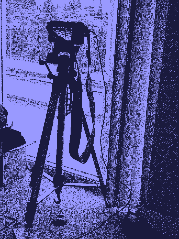 Tripod setup step 2